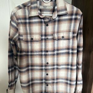 Redwood Creek Flannel Plaid Shirt Mens XS Heavyweight